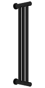 Водяной полотенцесушитель Сунержа Хорда 600х195 матовый черный