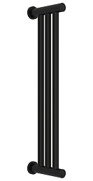 Водяной полотенцесушитель Сунержа Хорда 600х195 матовый черный