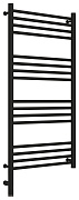 Полотенцесушитель электрический Сунержа Богема 3.0 прямая 1000х500  МЭМ левый Матовый чёрный