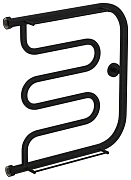 Водяной полотенцесушитель Сунержа Лира+ 2П 500х500 Н. Г. 1 матовый черный