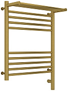 Полотенцесушитель электрический Сунержа Богема с полкой 3.0 600х500 / МЭМ правый Состаренная латунь