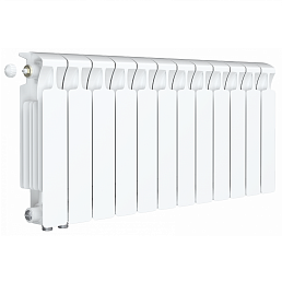 Радиатор биметалл Rifar Monolit Ventil 350 / 12 секций, нижнее левое подключение