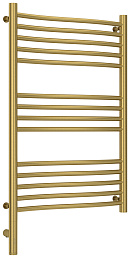 Полотенцесушитель электрический Сунержа Флюид 3.0 800х500 МЭМ левый Состаренная латунь