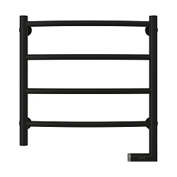 Электрический полотенцесушитель Сунержа ГАЛАНТ 2.0 500х500 / МЭМ правый / матовый черный