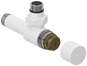 Вентиль Сунержа угловой (под шестигранник) G 1/2" НР х G 1/2" НР (Белый)