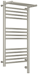 Полотенцесушитель электрический Сунержа Богема с полкой 3.0 800х400 / МЭМ правый Сатин