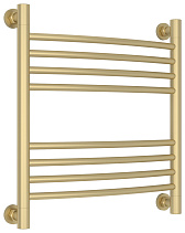 Водяной полотенцесушитель Сунержа Богема+ выгнутая 500х500 матовая шампань