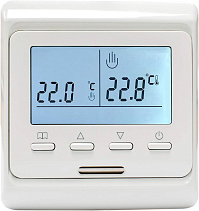 Терморегулятор E 51.716 программируемый белый