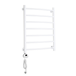 Электрический полотенцесушитель Domoterm с тэном белый Калипсо П7 500x700 БЕЛ EL
