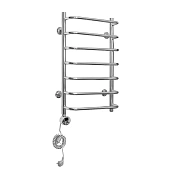 Электрический полотенцесушитель Domoterm с тэном Стефано П7 400x700 EL, хром