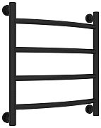 Водяной полотенцесушитель Сунержа Галант+ 500х500 матовый черный