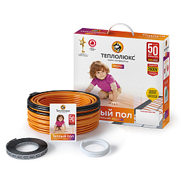 Кабель нагревательный "Теплолюкс" Tropix ТЛБЭ 5,0 м/100 Вт