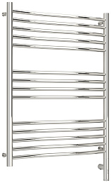 Полотенцесушитель электрический Сунержа Флюид 3.0 800х600 МЭМ правый Без покрытия