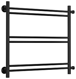 Водяной полотенцесушитель Стилье "Версия-Б1" 500х600 (2+2+2) П 16 (Чёрный)