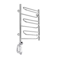 Электрический полотенцесушитель Domoterm с тэном Офелия П9 500x700 EL, хром