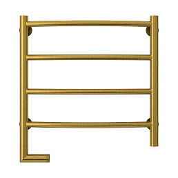 Электрический полотенцесушитель Сунержа ГАЛАНТ 2.0 500х500 / МЭМ левый / состаренная латунь