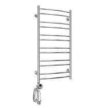 Электрический полотенцесушитель Domoterm с тэном Калипсо П12 500x1000 EL,хром