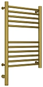 Полотенцесушитель электрический Сунержа Богема 3.0 прямая 600х400  МЭМ левый Состаренная латунь