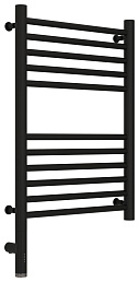 Полотенцесушитель электрический Сунержа Богема 3.0 прямая 600х400  МЭМ левый Матовый чёрный