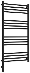 Полотенцесушитель электрический Сунержа Флюид 3.0 1000х500 МЭМ левый Матовый чёрный