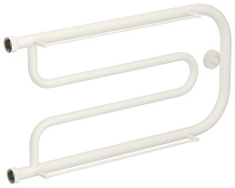 Водяной полотенцесушитель Сунержа Гусли 2П 320х650 Н. Г. 1 матовый белый
