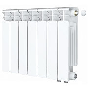 Радиатор биметалл Rifar Base Ventil 350 / 7 секций, нижнее правое подключение