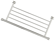 Полка прямая 4П (L - 470 мм) н/ж для ДР "СУНЕРЖА" (Без покрытия)