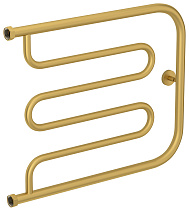 Водяной полотенцесушитель Сунержа Лира 500х650 Н. Г. 1 матовое золото