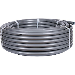 Труба Stout PEX-a 25х3,5 мм серая, бухта 50 м