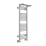 Полотенцесушитель водяной Terminus Аврора с/п П20 300х1000