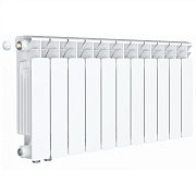 Радиатор биметалл Rifar Base Ventil 350 / 11 секций, нижнее левое подключение