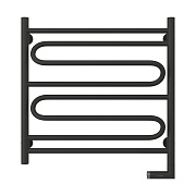 Электрический полотенцесушитель Сунержа ЭЛЕГИЯ 2.0 600х600 / МЭМ правый / муар темный титан 