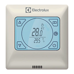 Терморегулятор Electrolux программируемый с сенсорным дисплеем ETT-16 слоновая кость