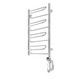 Электрический полотенцесушитель Domoterm с тэном Офелия П12 500x1000 ER, хром