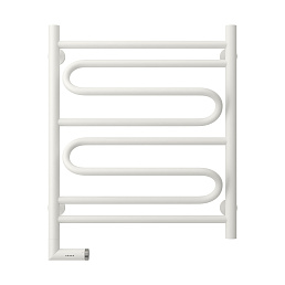 Электрический полотенцесушитель Сунержа ЭЛЕГИЯ 2.0 600х500 / МЭМ левый / матовый белый