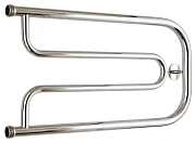 Водяной полотенцесушитель Стилье ДУЭТ 320х650 резьба-сгон 1" (Без покрытия)