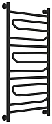 Водяной полотенцесушитель Сунержа Элегия+ 1000х500 матовый черный