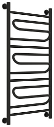 Водяной полотенцесушитель Сунержа Элегия+ 1000х500 матовый черный