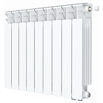 Радиатор биметалл Rifar Base Ventil 500 / 9 секций, нижнее правое подключение