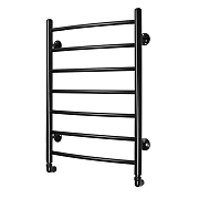 Водяной полотенцесушитель Domoterm черный Калипсо П7 500x700 ЧРН