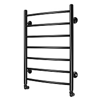 Водяной полотенцесушитель Domoterm черный Калипсо П7 500x700 ЧРН