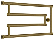 Водяной полотенцесушитель Сунержа High-Tech model G+ 320х650 состаренная бронза