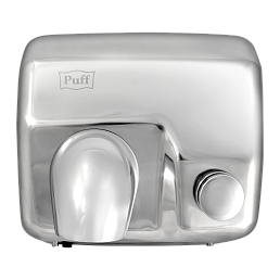 Сушилка для рук Puff-8844 высокоскоростная антивандальная, с кнопкой