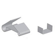 Зажим крепежный БРН/Т.1-25 П