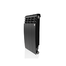 Радиатор биметаллический Royal Thermo BiLiner 500 /Noir Sable/ 4 секции