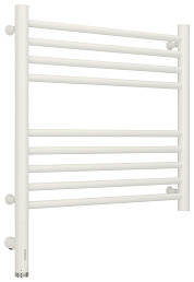 Полотенцесушитель электрический Сунержа Богема 3.0 прямая 500х500  МЭМ левый Матовый белый