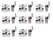 Комплект крепления Zehnder Set CVD 8xBH+CVD1, белый RAL 9016, 8 шт.