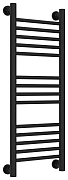 Водяной полотенцесушитель Сунержа Богема+ прямая 800х300 матовый черный
