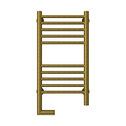 Электрический полотенцесушитель Сунержа БОГЕМА 2.0 прямая 600х300 / МЭМ левый / состаренная бронза