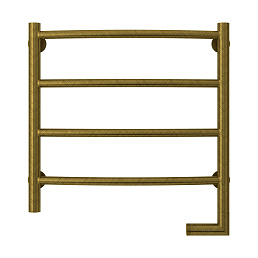 Электрический полотенцесушитель Сунержа ГАЛАНТ 2.0 500х500 / МЭМ правый / состаренная БРОНЗА